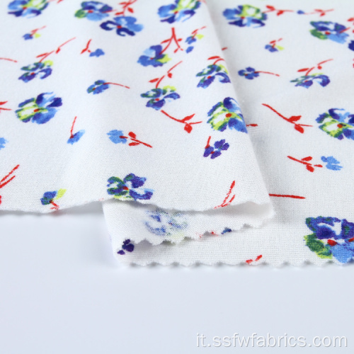 Mini tessuto in tessuto lavorato a maglia in jersey con stampa personalizzata